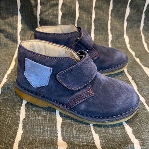 Naturino Lefi Blue Suede Chukka Boot US 8, EU 25